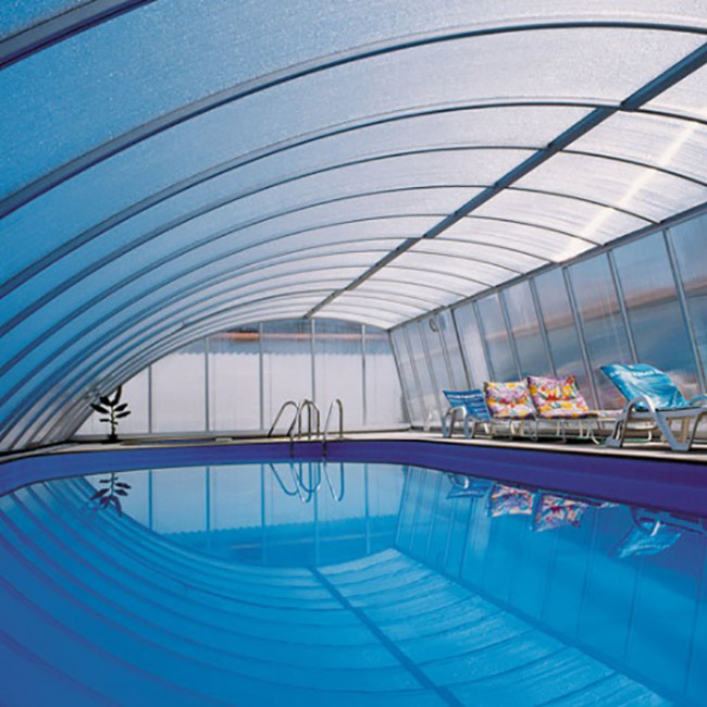 Abri pour piscine AquaComet : Practic