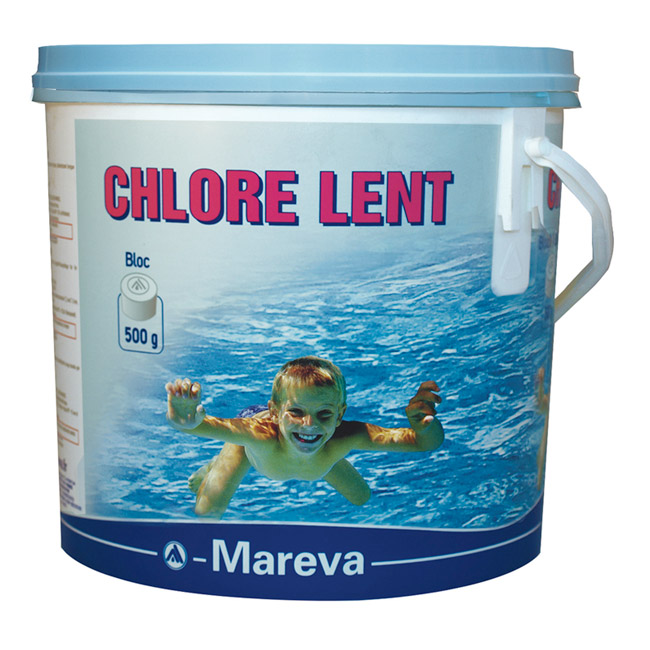 CHLORE LENT 500 g nu