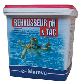 RÉHAUSSEUR de pH en poudre