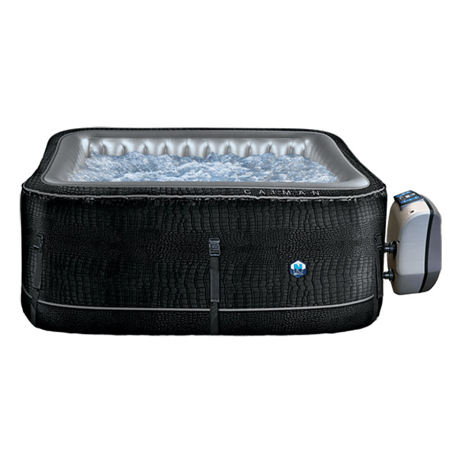 SPA GONFLABLE CAIMAN CARRE - 4 PLACES