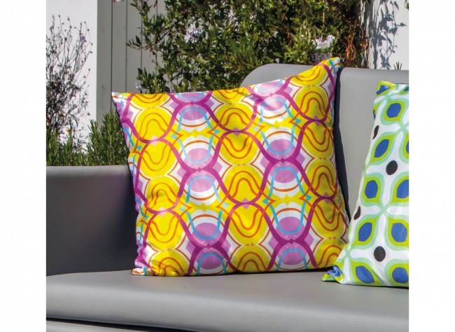 Coussin DECOR 44 x 44 FLASH Prune
